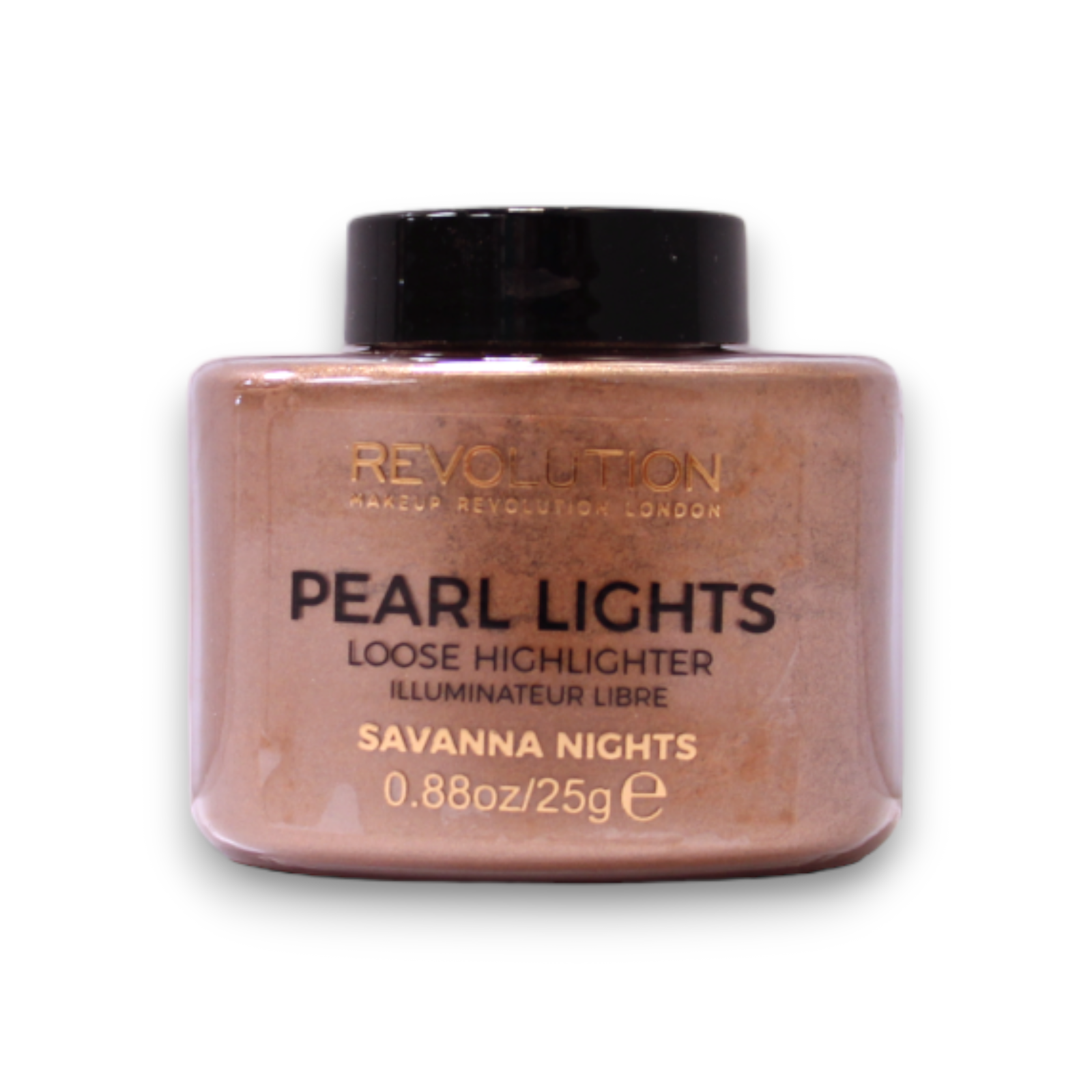 Makeup Revolution, Pearl Lights, Loose Highlighter Powder, Savannah Nights, 25 g - view 2