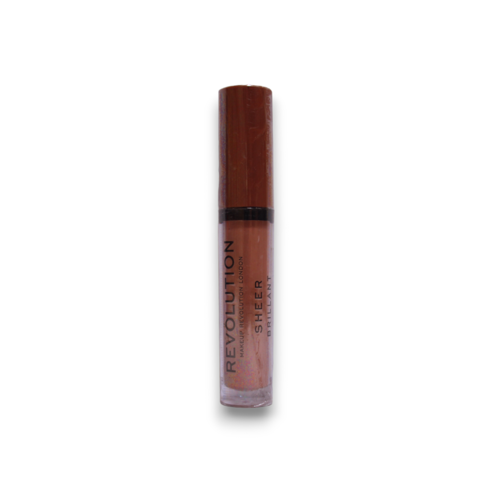 Makeup Revolution, Sheer Brillant, Vegan, Lip Gloss, 123, Brunch, 3.5 ml - view 2