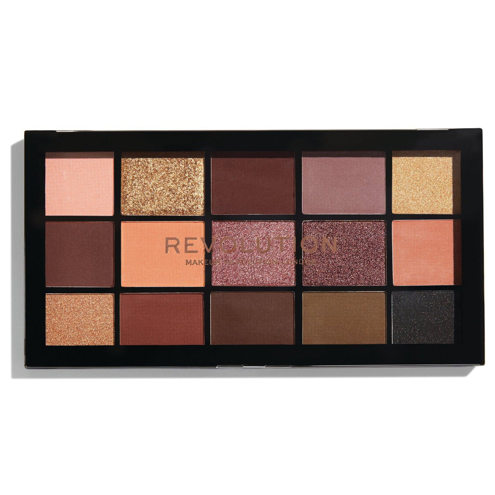 Makeup Revolution, The Reloaded, Eyeshadow Palette, Velvet Rose, 15 Shades, 16.5 g - view 2