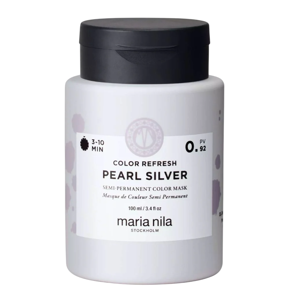 Maria Nila, Colour Refresh, Hair Colouring Cream Mask, For Color Refreshing, 0.92 Pearl Silver, 100 ml
