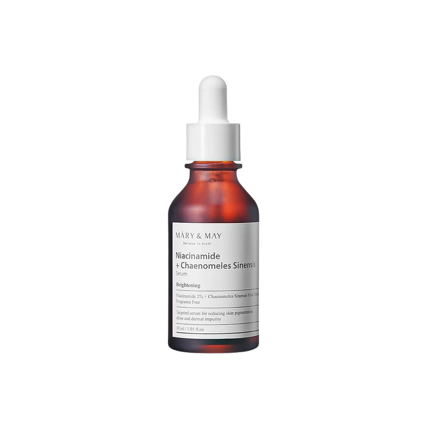 Mary and May, Niacinamide + Chaenomeles Sinensis, Illuminating, Daily, Serum, For Face, 30 ml