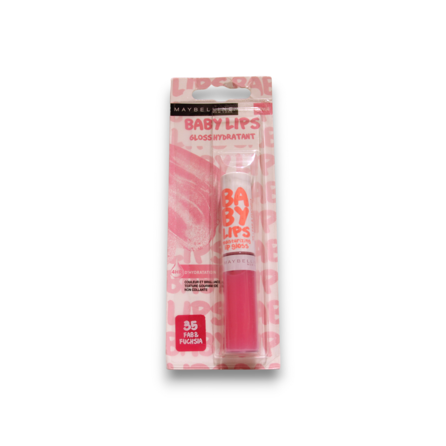 Maybelline, Baby, Lip Gloss, 35, Fab & Fuchsia, 5 ml - view 2