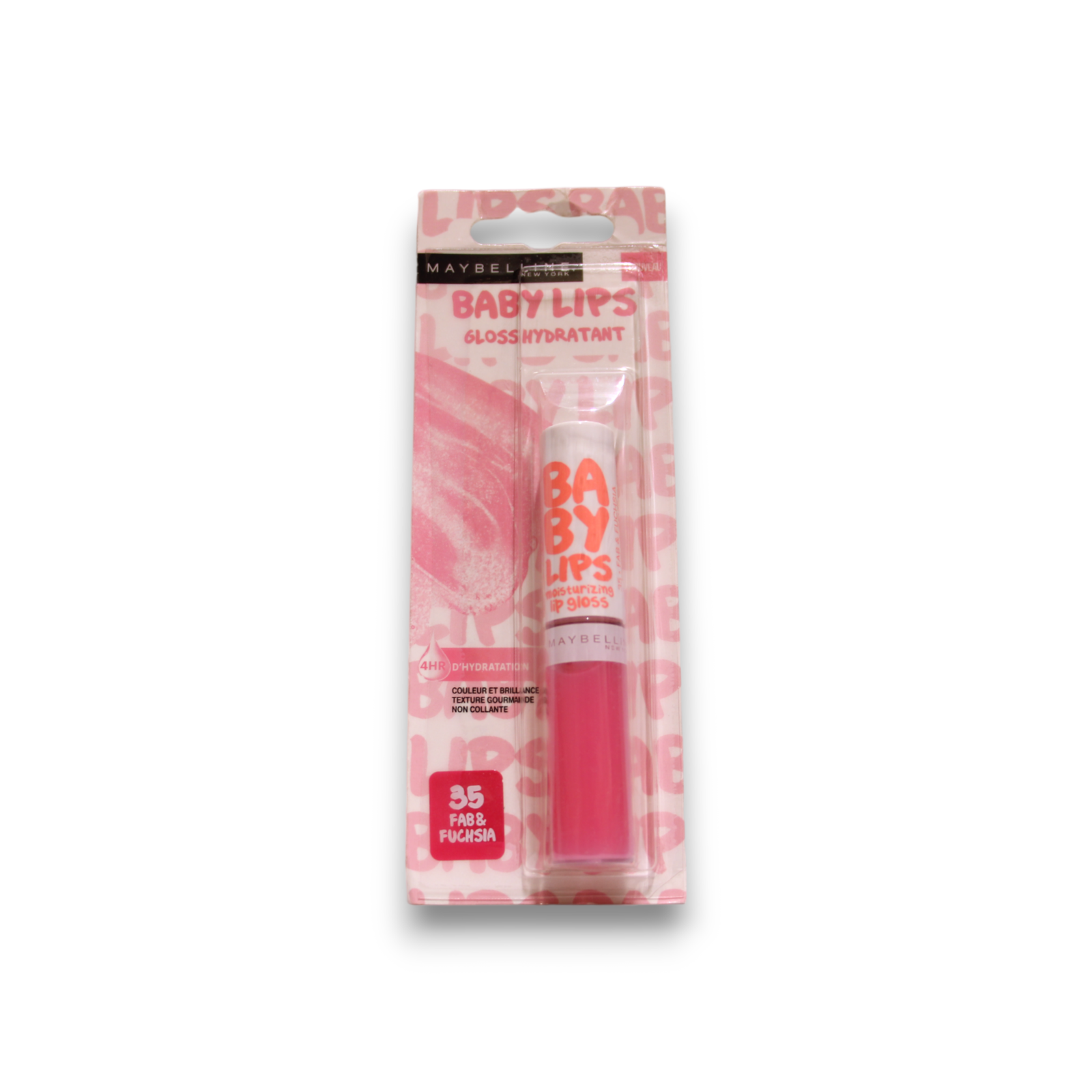 Maybelline, Baby, Lip Gloss, 35, Fab & Fuchsia, 5 ml - view 2