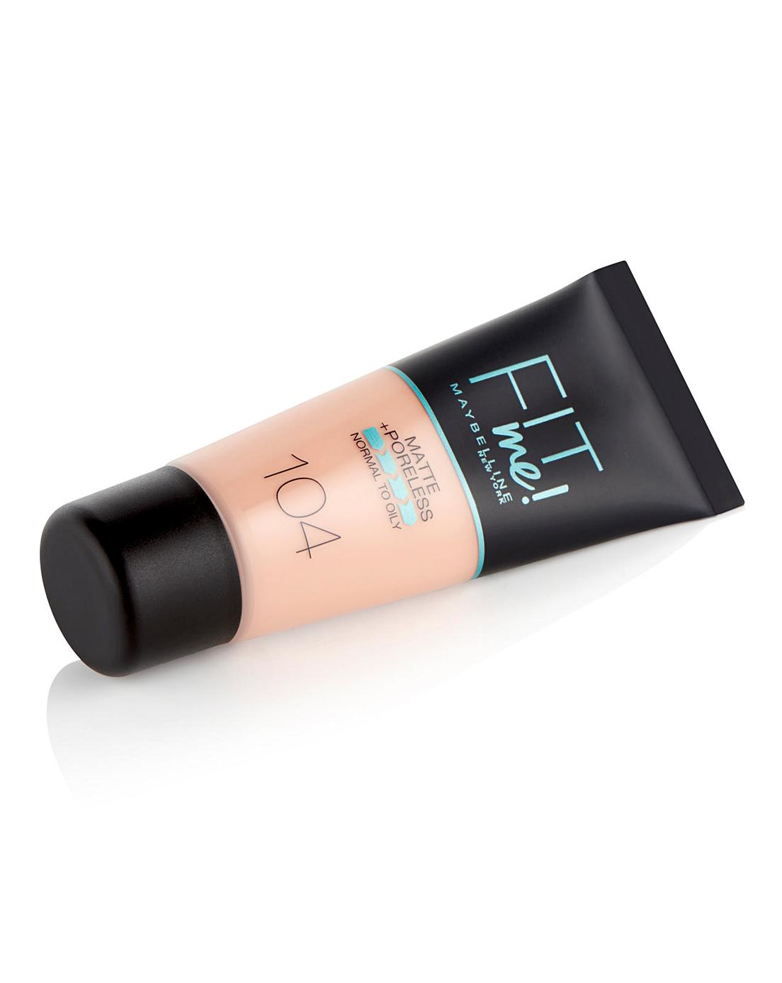 Maybelline, Fit Me Matte + Poreless, Liquid Foundation, 104, Soft Ivory, 30 ml - view 3