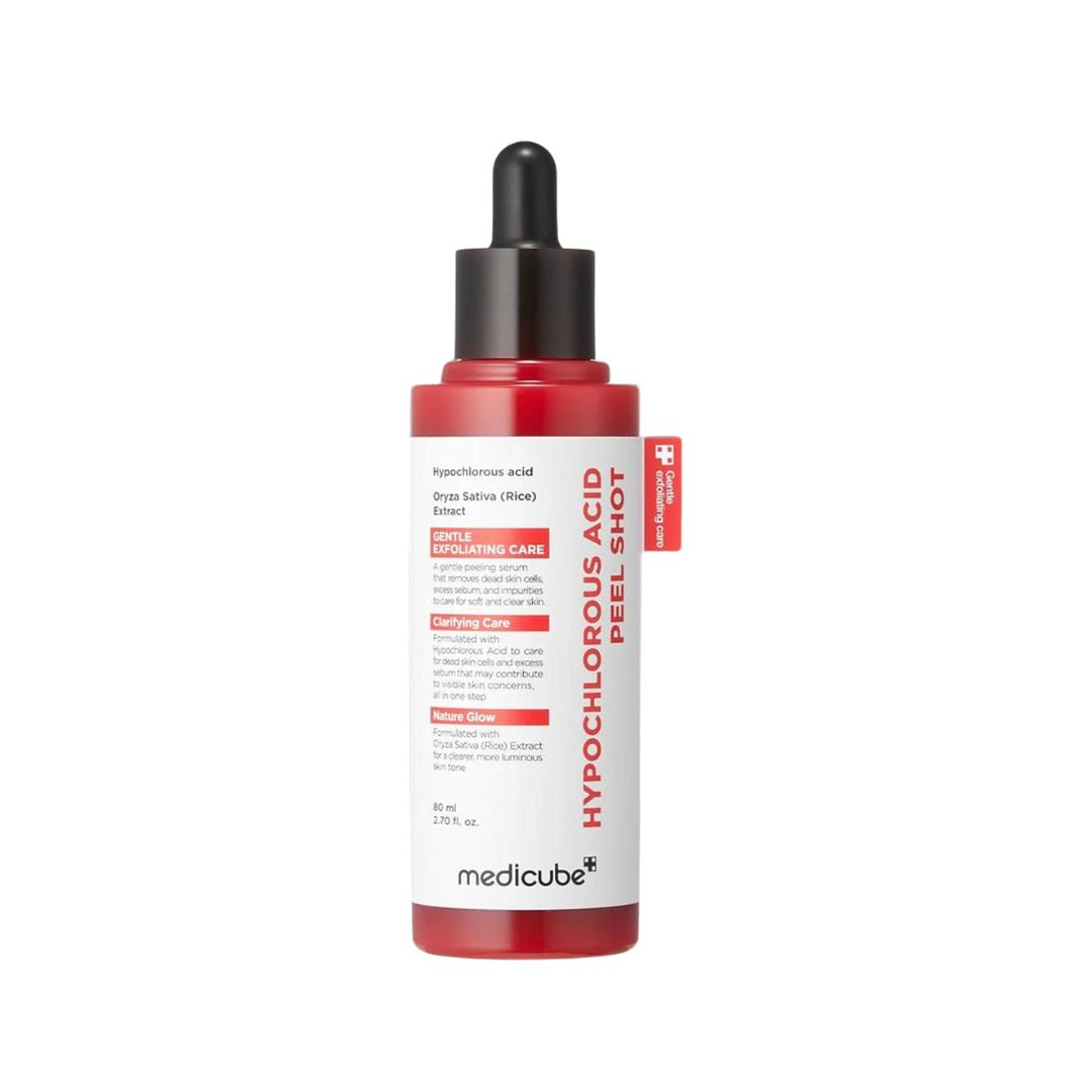 Medicube, Hypochlorous Acid Peel Shot, Exfoliating Serum, 80 ml