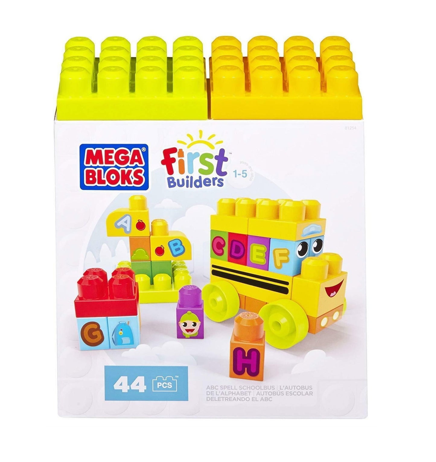 Mega Bloks, First Builders, Construction Set, Unisex, 1 - 5 years, 44