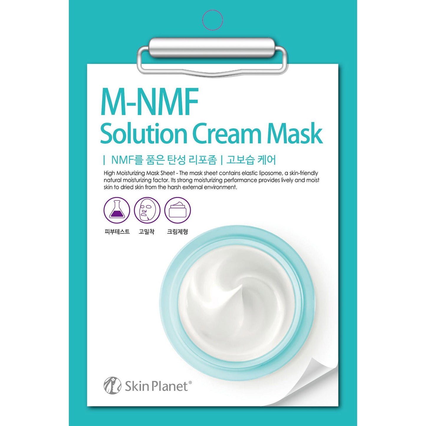 Mijin, M-NMF, Moisturising, Sheet Mask, For Face, 30 ml