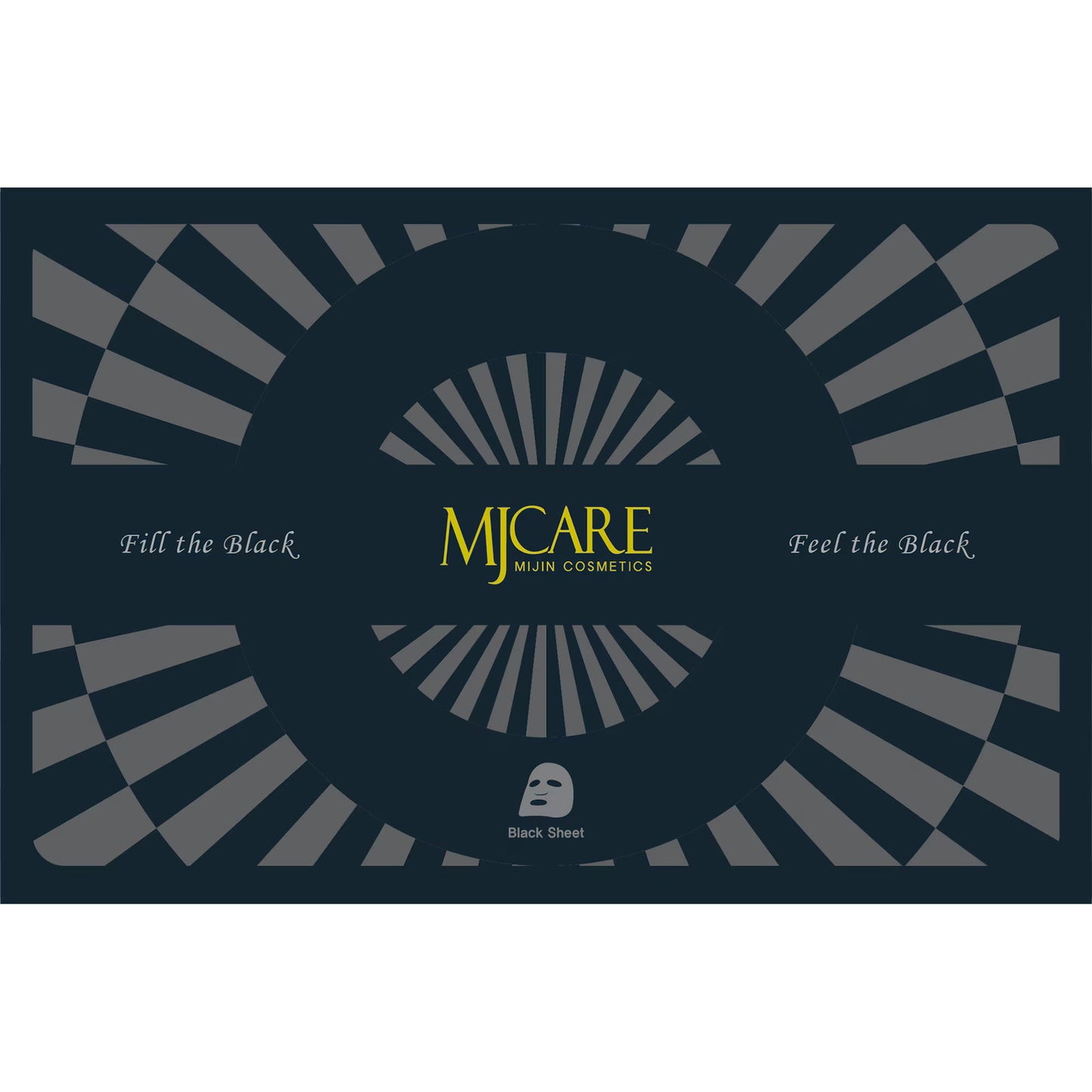 Mijin, Mjcare, Charcoal, Eliminates Impurities, Sheet Mask, For Face, 25 ml