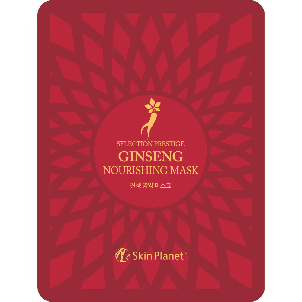 Mijin, Skin Planet, Ginseng, Nourishing, Sheet Mask, For Face, 25 ml