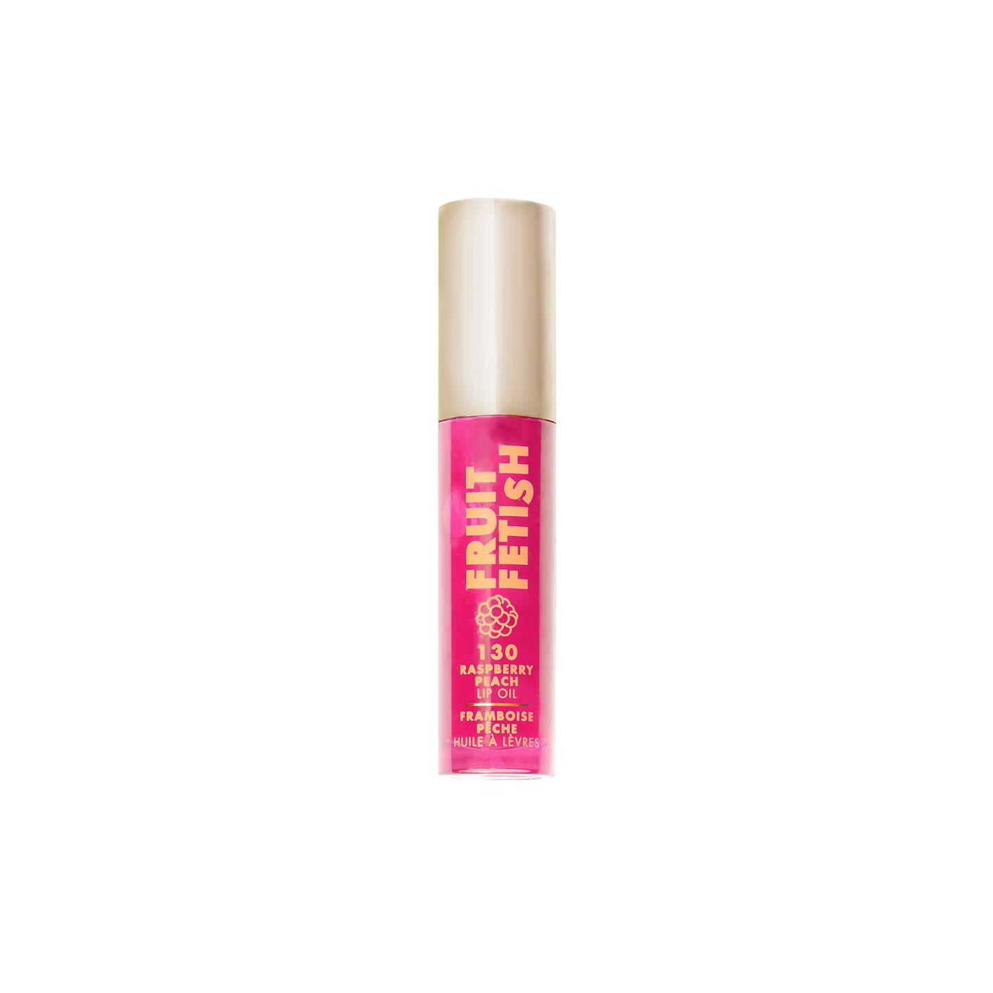 Milani, Fruit Fetish Lip Oil, Hydrating, Lip Oil, 130, Raspberry Peach, 0.135 ml