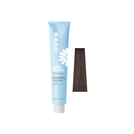 Milk Shake, 9 Minutes, Permanent Hair Dye, 6.356GM Dark Mahogany Blonde, 100 ml