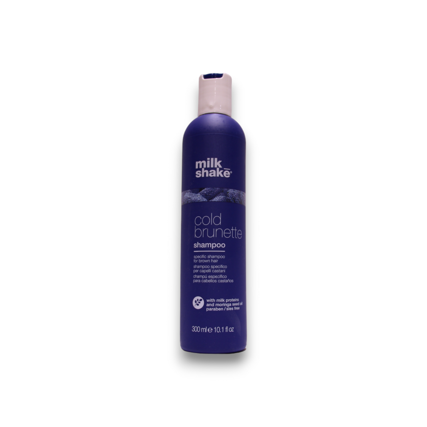 Milk Shake, Cold Brunette, Moringa Oil, Hair Shampoo, Remove Warm Tones – Red/Orange, 300 ml