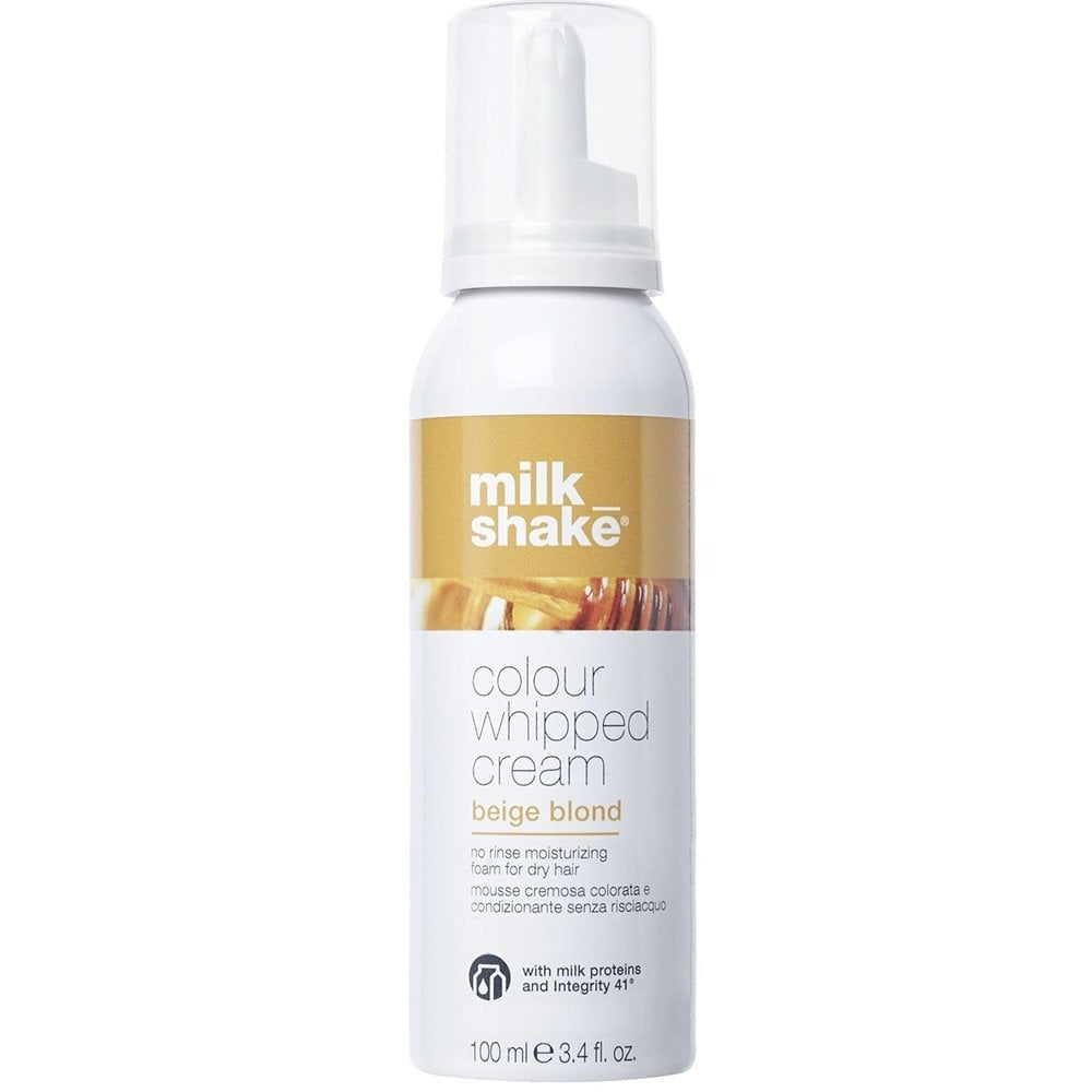 Milk Shake, Colour Whipped Cream, Organic Fruit Extracts, Hair Colour Leave-In Mousse, Beige - view 3