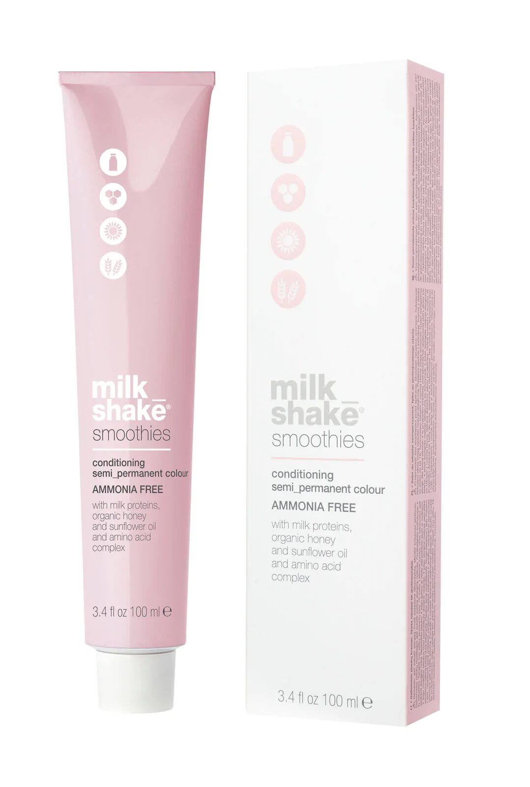 Milk Shake, Smoothies, Ammonia-Free, Semi-Permanent Hair Dye, 6.36G Dark Golden Blond, 100 ml - view 2