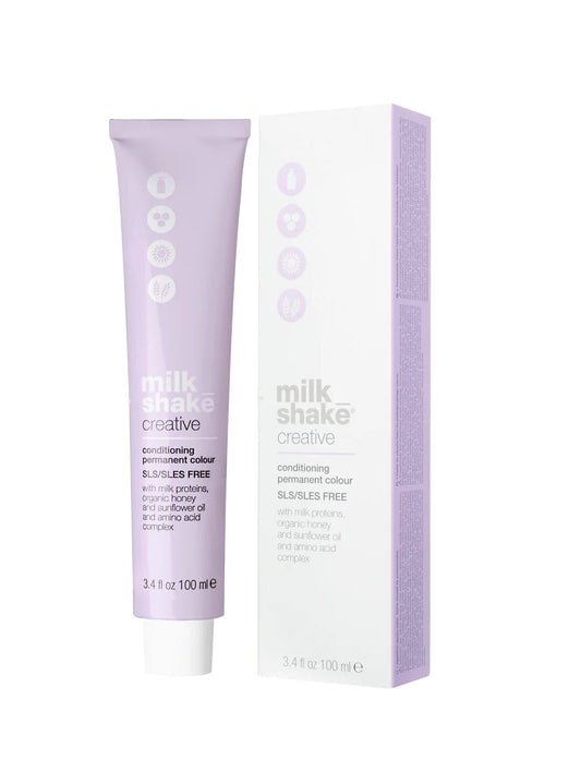 Milk Shake, Creative, SLS/SLES-Free, Permanent Hair Dye, 33N Dark Chestnut Natural, 100 ml
