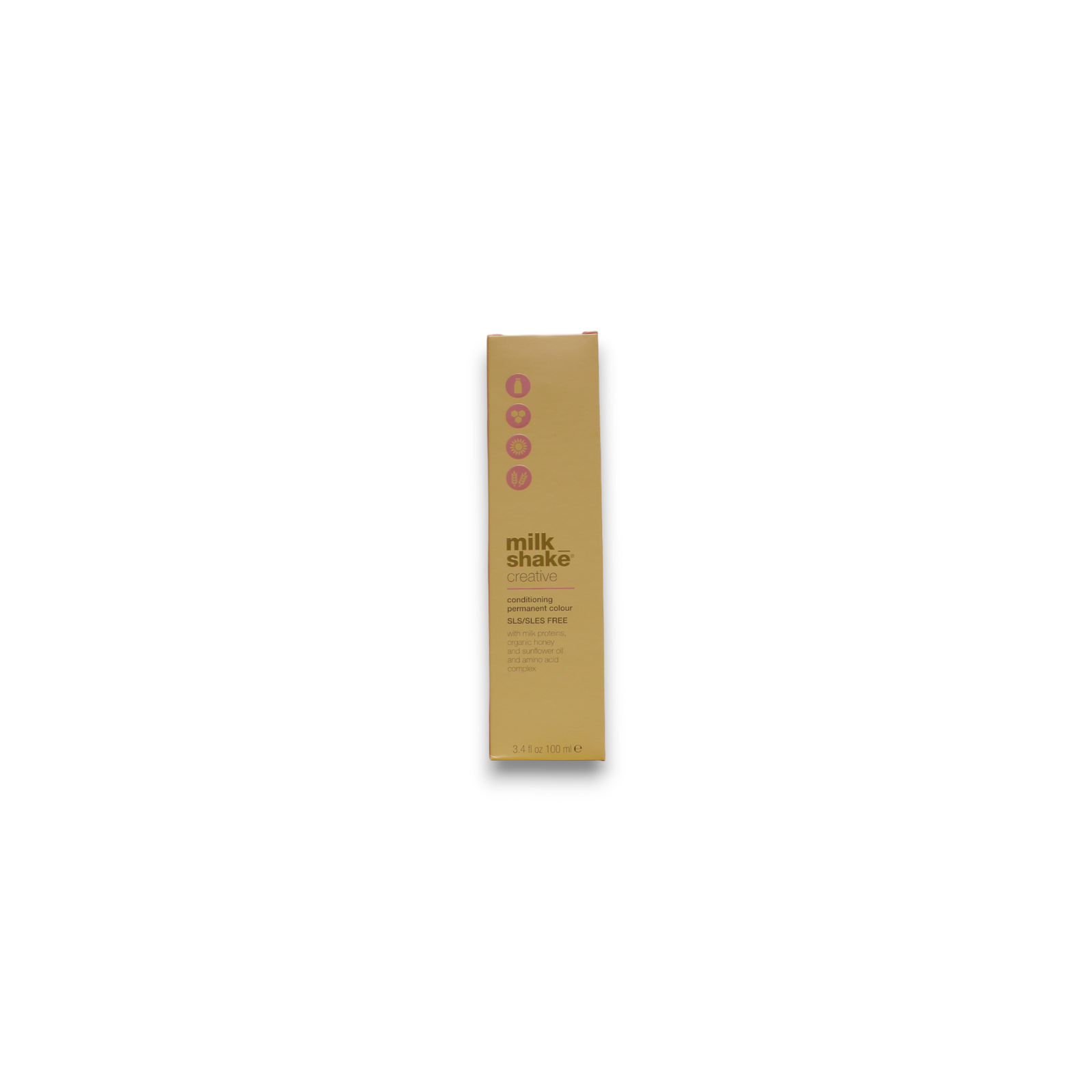 Milk Shake, Creative, SLS/SLES-Free, Permanent Hair Dye, 7.17A Medium Ash Blond, 100 ml - view 2