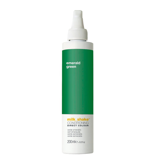 Milk Shake, Direct Colour, Ammonia-Free, Hair Colour Conditioner,  Emerald Green, 200 ml