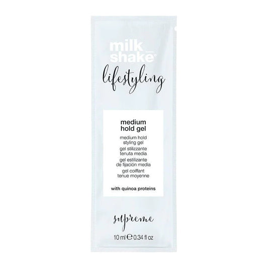 Milk Shake, Lifestyling, UV Filter, Hair Styling Gel, For Styling, Medium Hold, 10 ml
