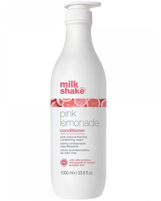 Milk Shake, Pink Lemonade, Milk Proteins, Hair Colour Conditioner,  Pink, Colouring, 1000 ml
