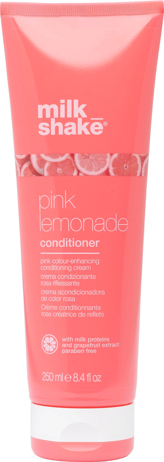 Milk Shake, Pink Lemonade, Milk Proteins, Hair Colour Conditioner,  Pink, Colouring, 250 ml