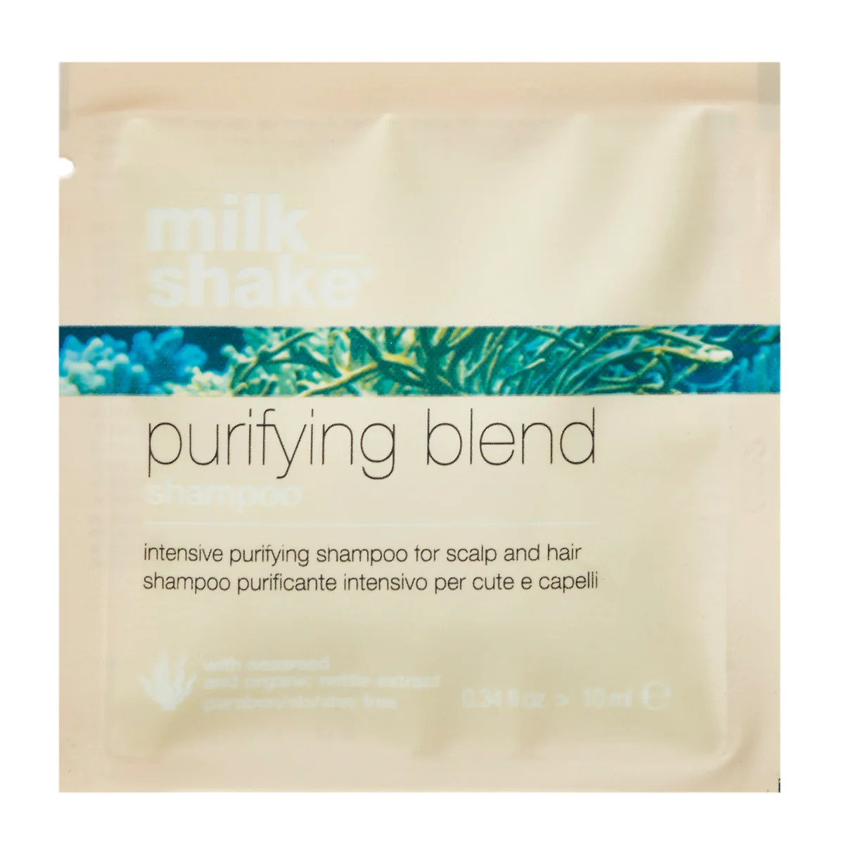 Milk Shake, Purifying Blend, Hair Shampoo, Anti-Dandruff, 10 ml