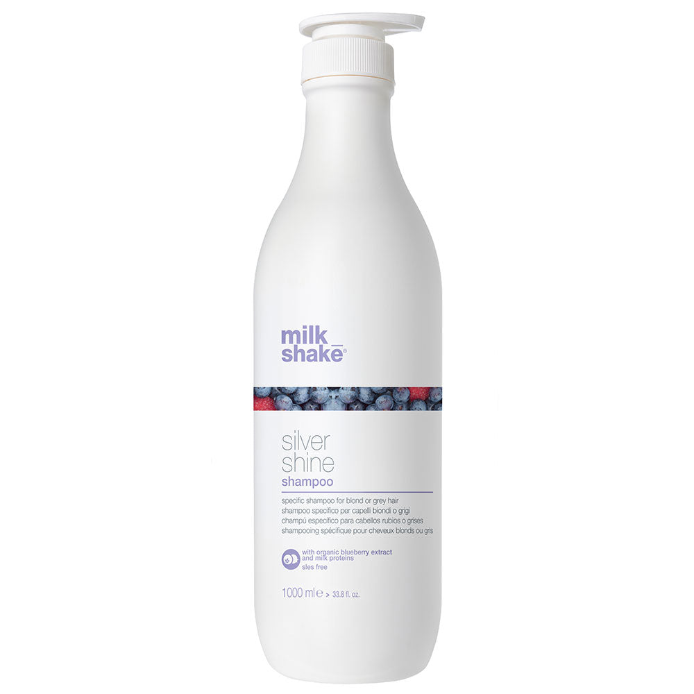 Milk Shake, Silver Shine, Sulfates-Free, Hair Shampoo, For Neutralisation Of Yellow Tones, 1000 ml