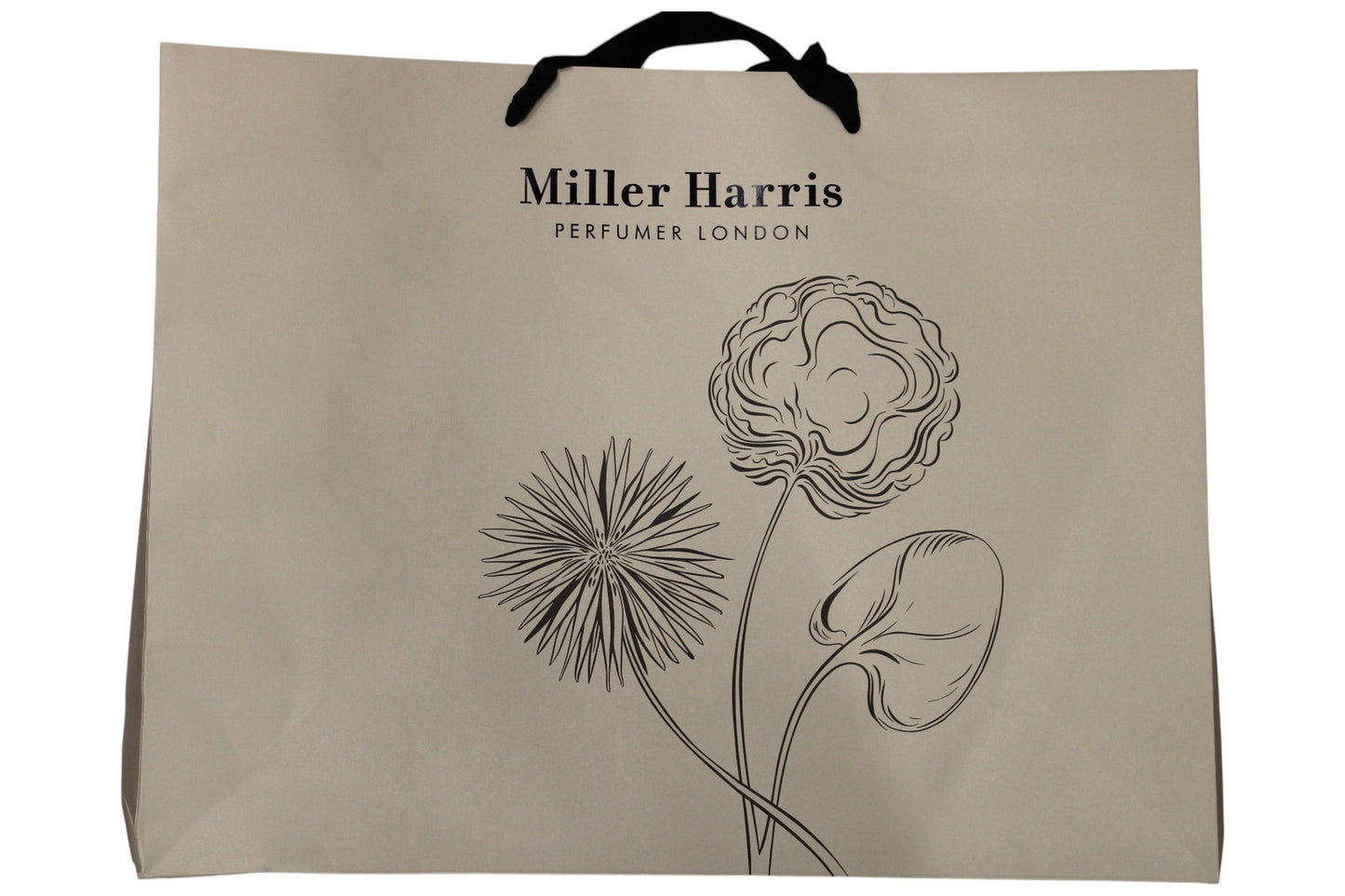 Miller Harris, Miller Harris, Textile Bag, Grey, 46 x 36 x 15 cm
