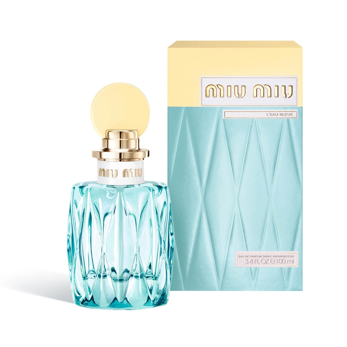 Miu Miu, L’Eau Bleue, Eau De Parfum, For Women, 100 ml