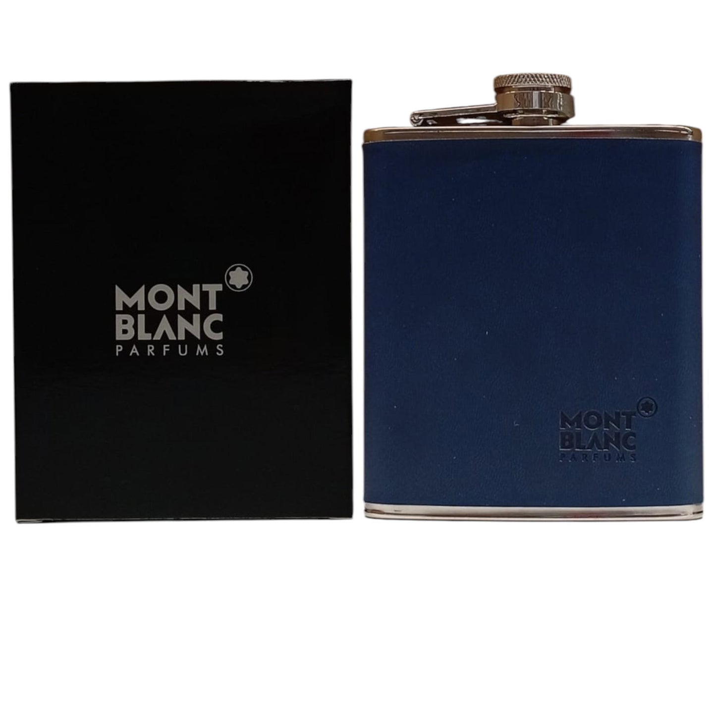 Montblanc, Travel, GWP Glass Water Bottle Blue - view 2