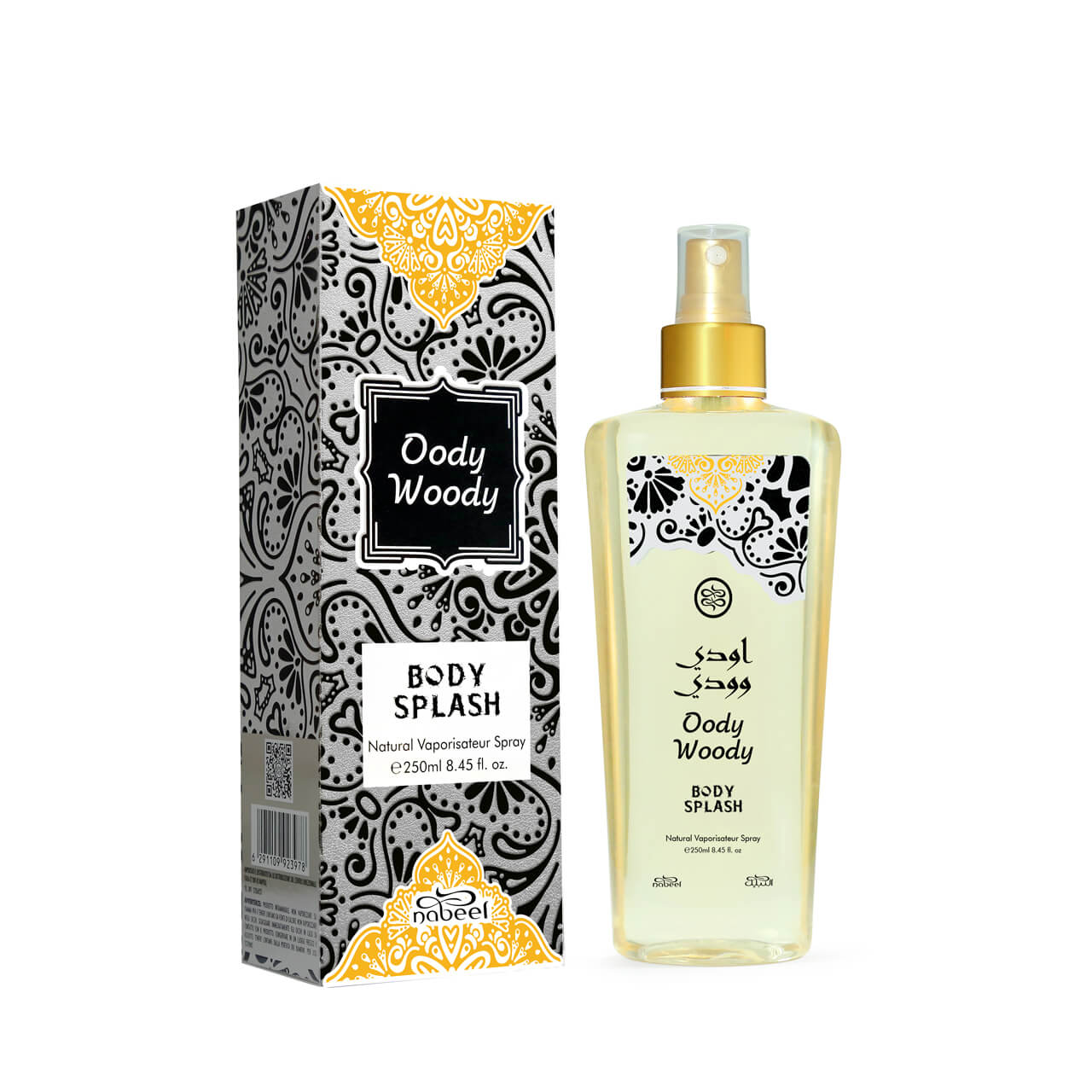 Nabeel, Oody Woody, Body Spray, Body, 250 ml