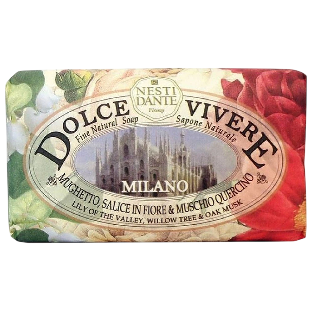 Nesti Dante, Dolce Vivere Milano, Cleansing & Hydrating, Scented Soap Bar , 250 g