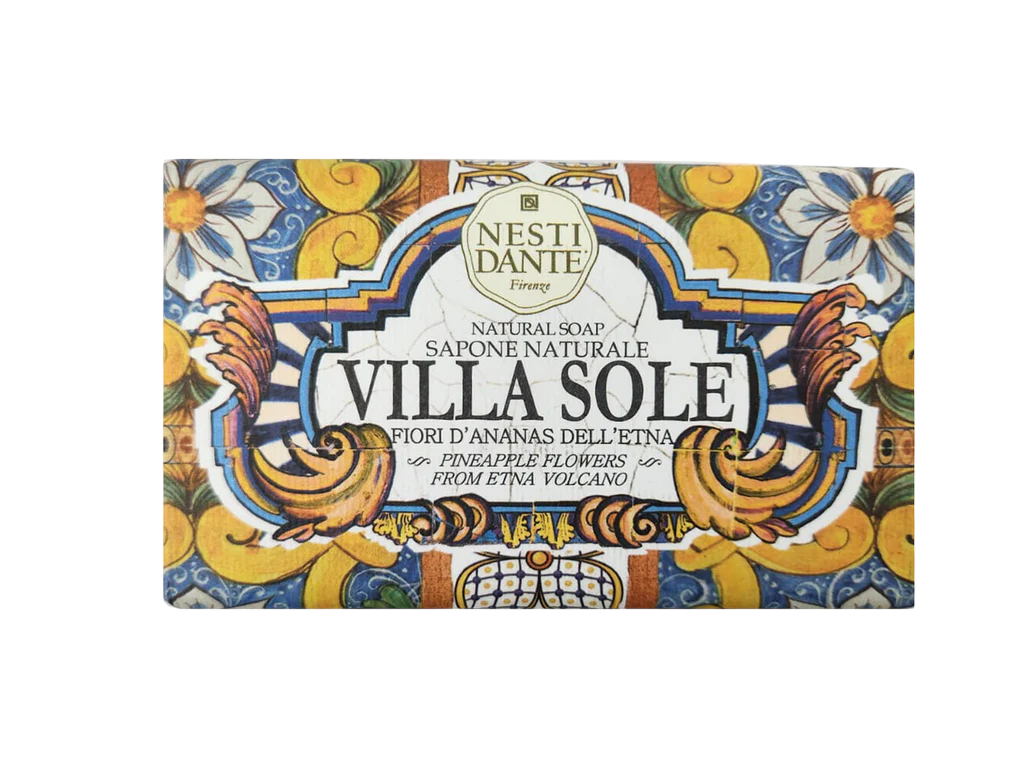 Nesti Dante, Villa Sole, Cleansing & Refreshing, Fruity, Scented Soap Bar, Hands & Body, 250 g