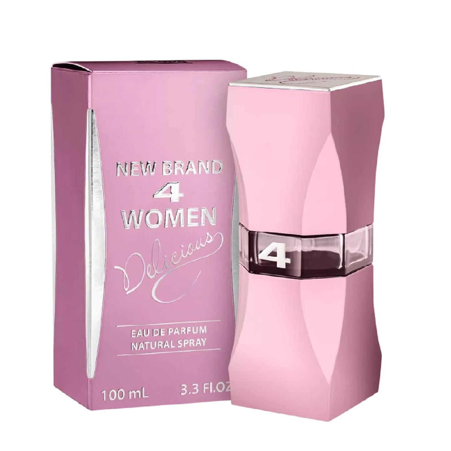 New Brand, 4 Women Delicious, Eau De Parfum, For Women, 100 ml