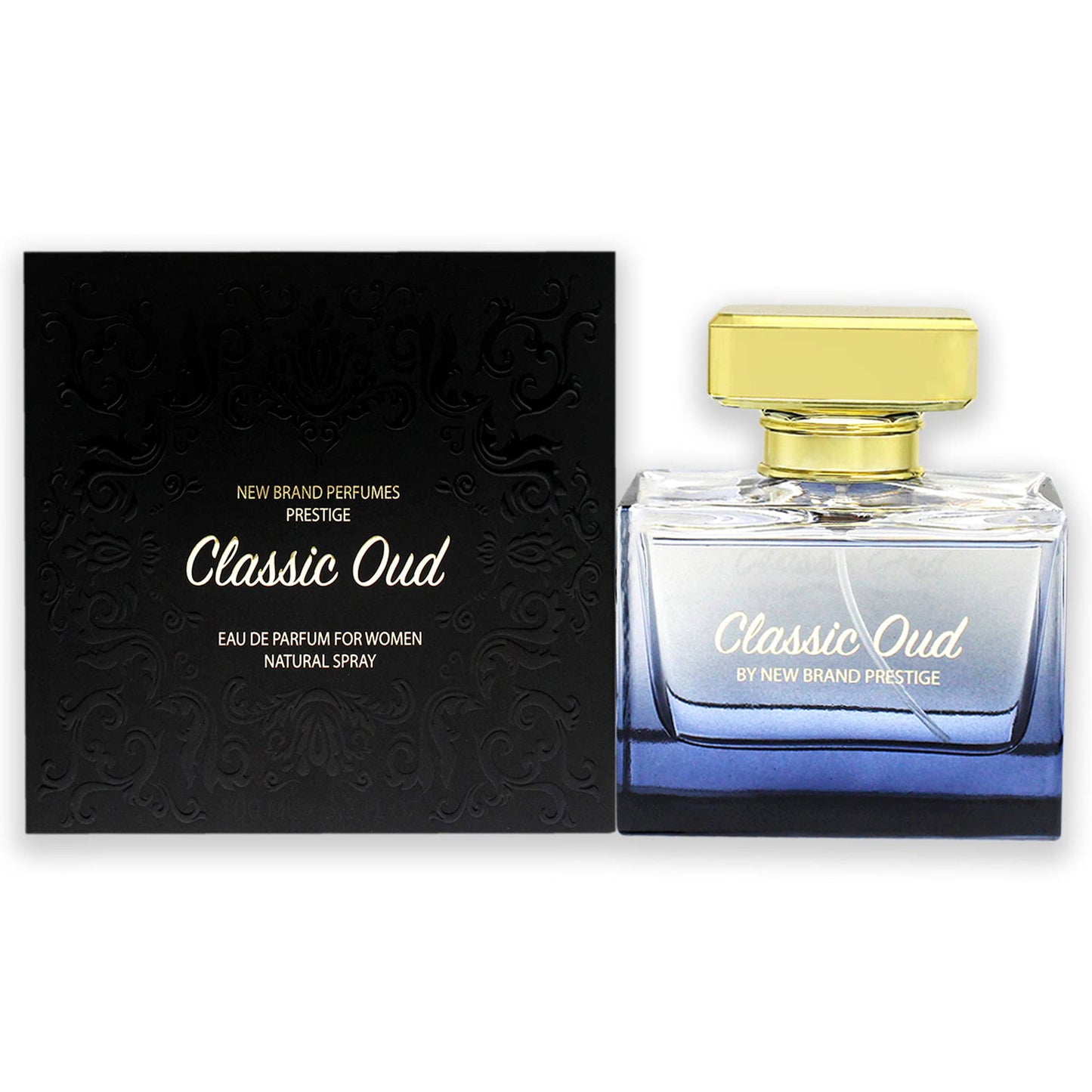 New Brand Prestige, Classic Oud, Eau De Parfum, For Women, 100 ml