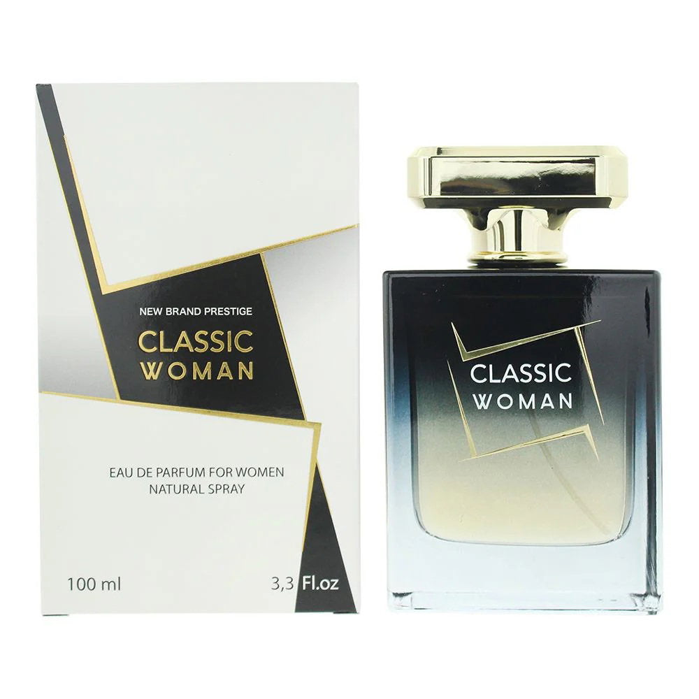 New Brand Prestige, Classic Woman, Eau De Parfum, For Women, 100 ml