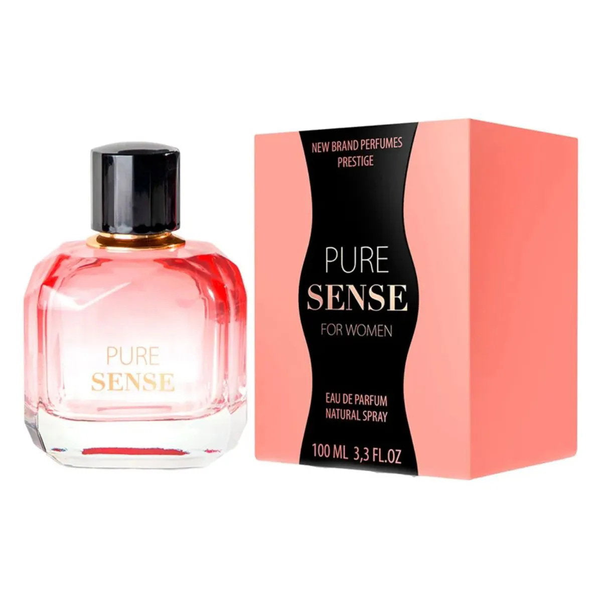 New Brand Prestige, Pure Sense, Eau De Parfum, For Women, 100 ml
