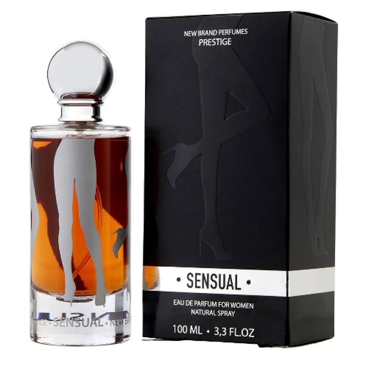 New Brand Prestige, Sensual, Eau De Parfum, For Women, 100 ml