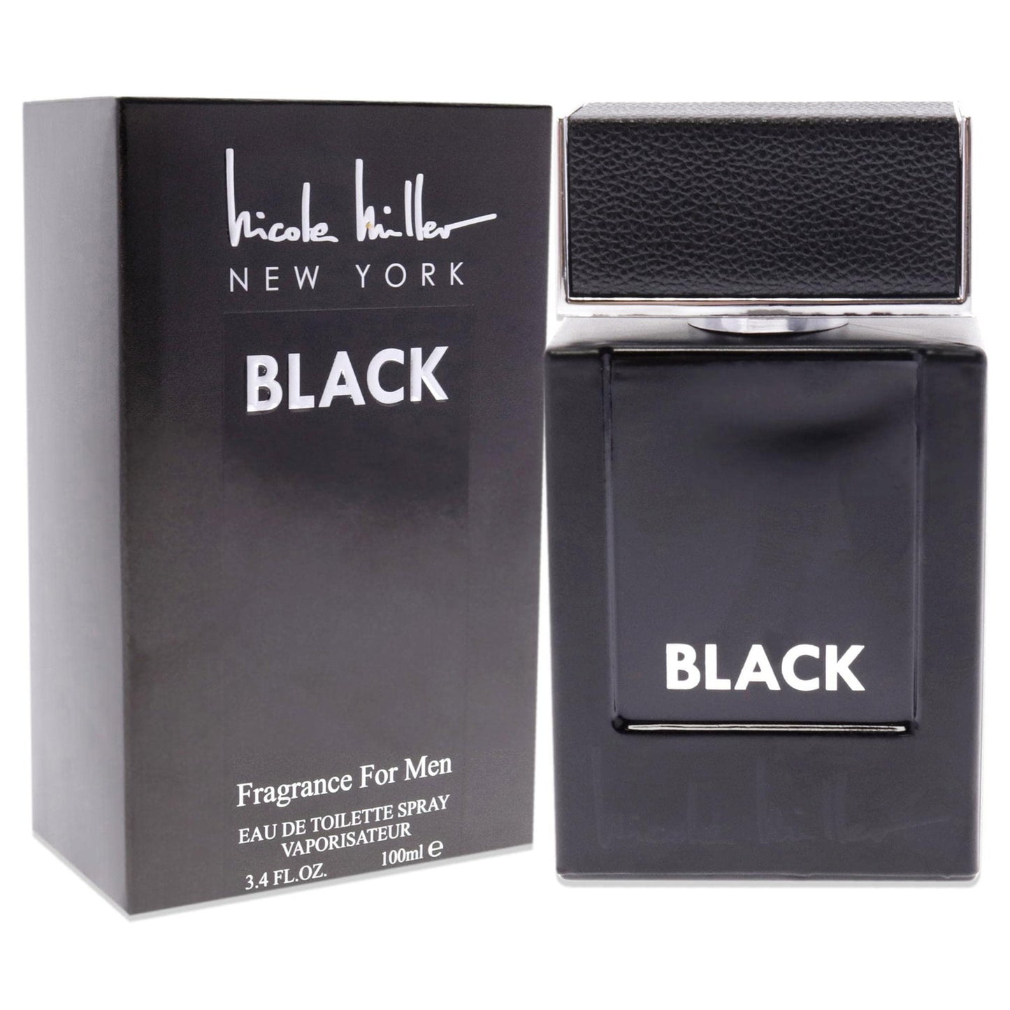 Nicole Miller, New York Black, Eau De Toilette, For Men, 100 ml