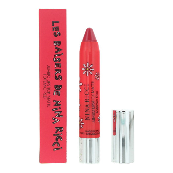 Nina Ricci, Jumbo Lipstick Matte, Matte, Cream Lipstick, Totemic Red, 2.5 g *Tester