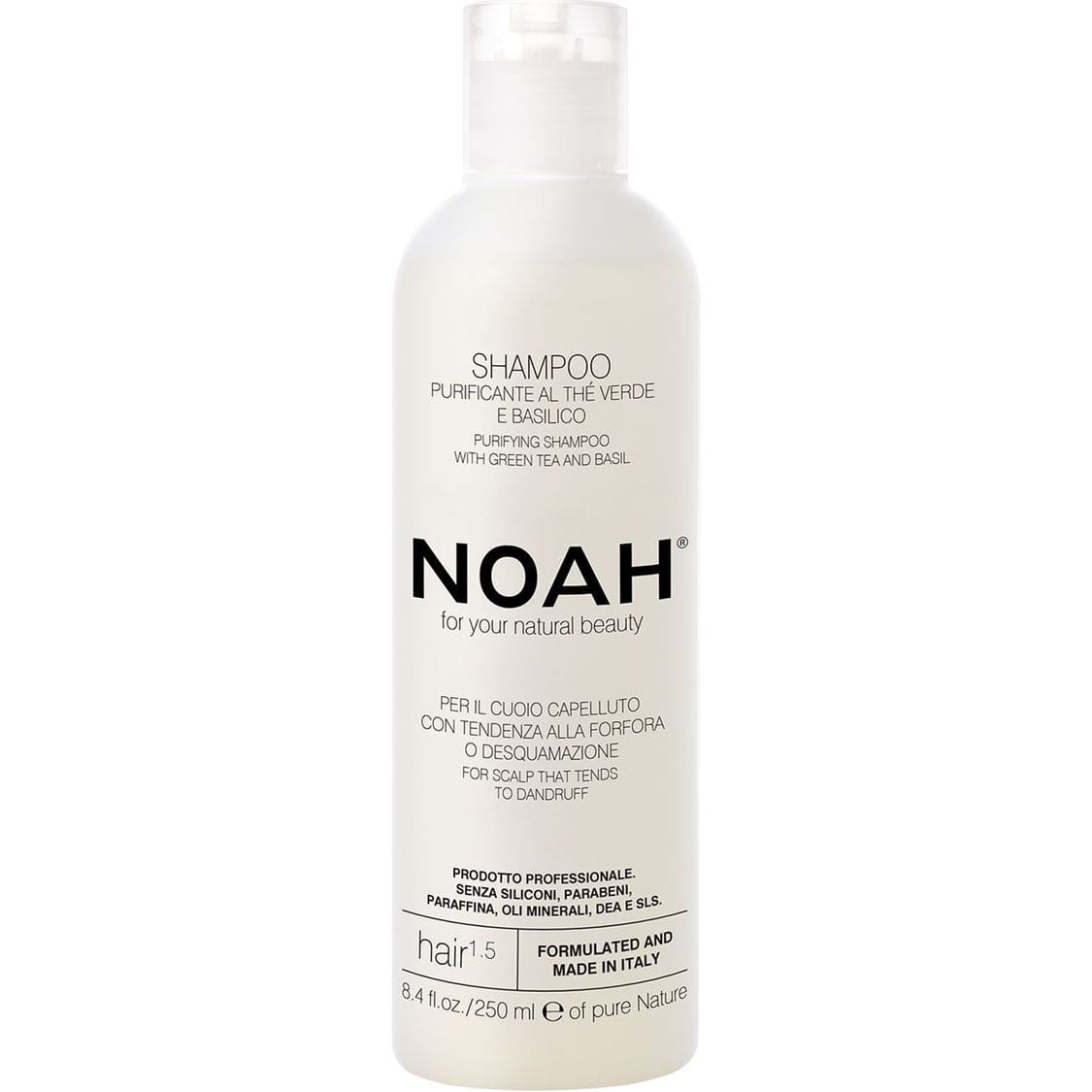 Noah, Natural, Tea Tree, Hair Shampoo, Purifying & Anti-Dandruff, 250 ml