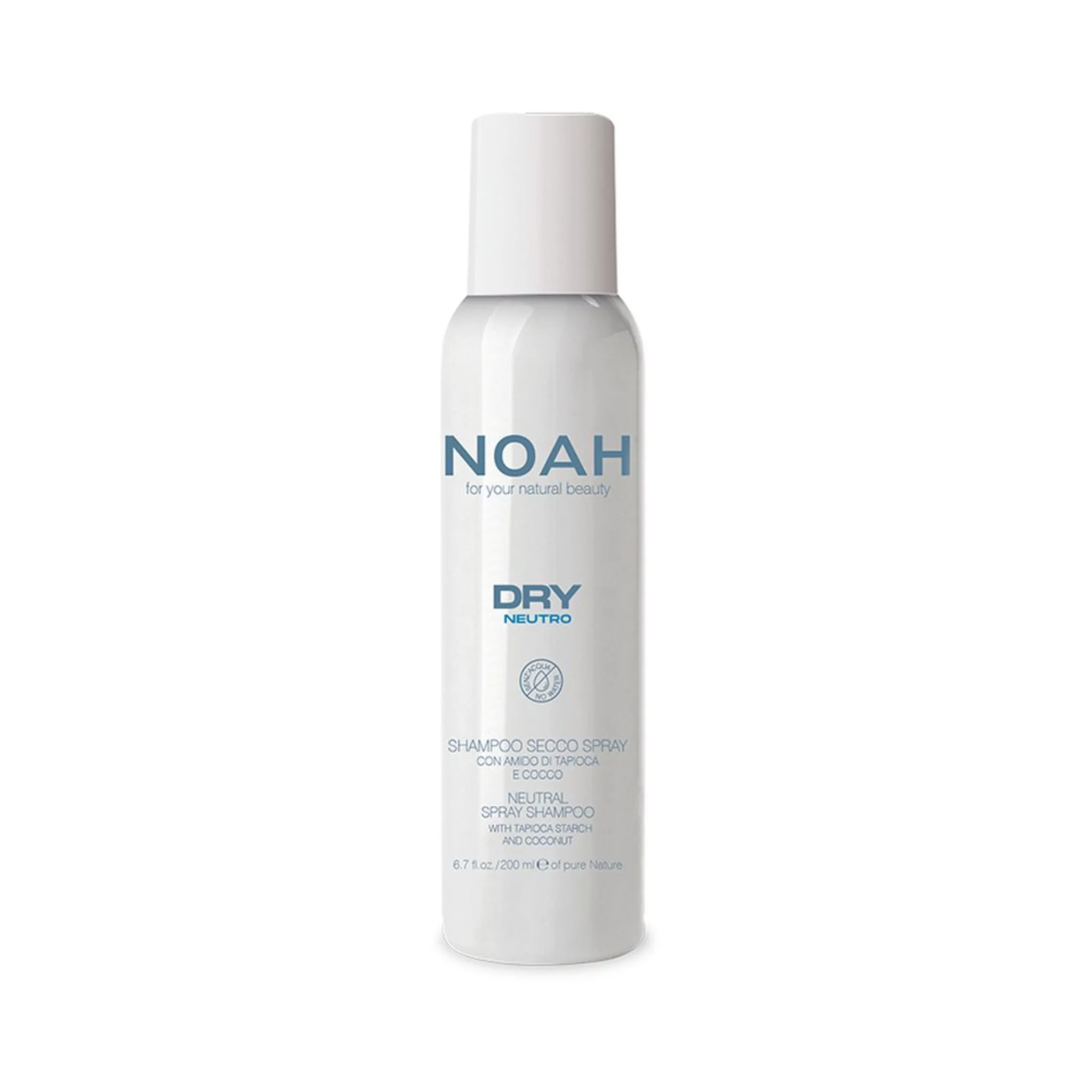 Noah, Neutro, Hair Dry Shampoo, Refreshing & Volumising, 200 ml