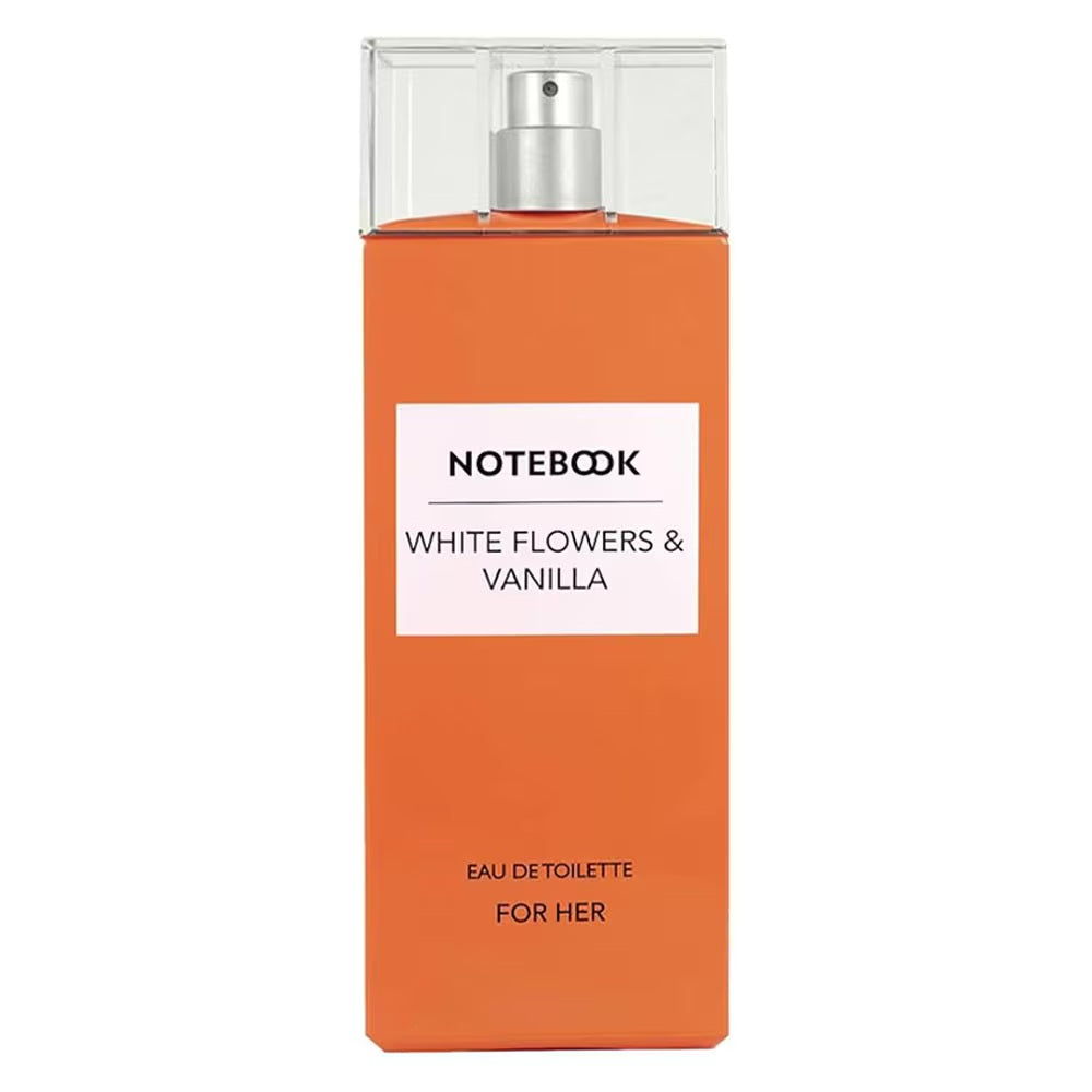 Notebook, White Flowers & Vanilla, Eau De Toilette, For Women, 100 ml