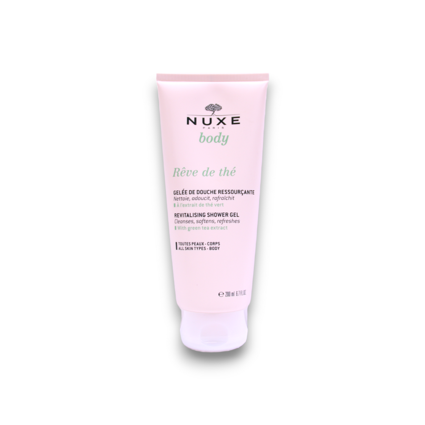 Nuxe, Reve de The, Revitalising, Shower Gel, All Over The Body, 200 ml - view 2