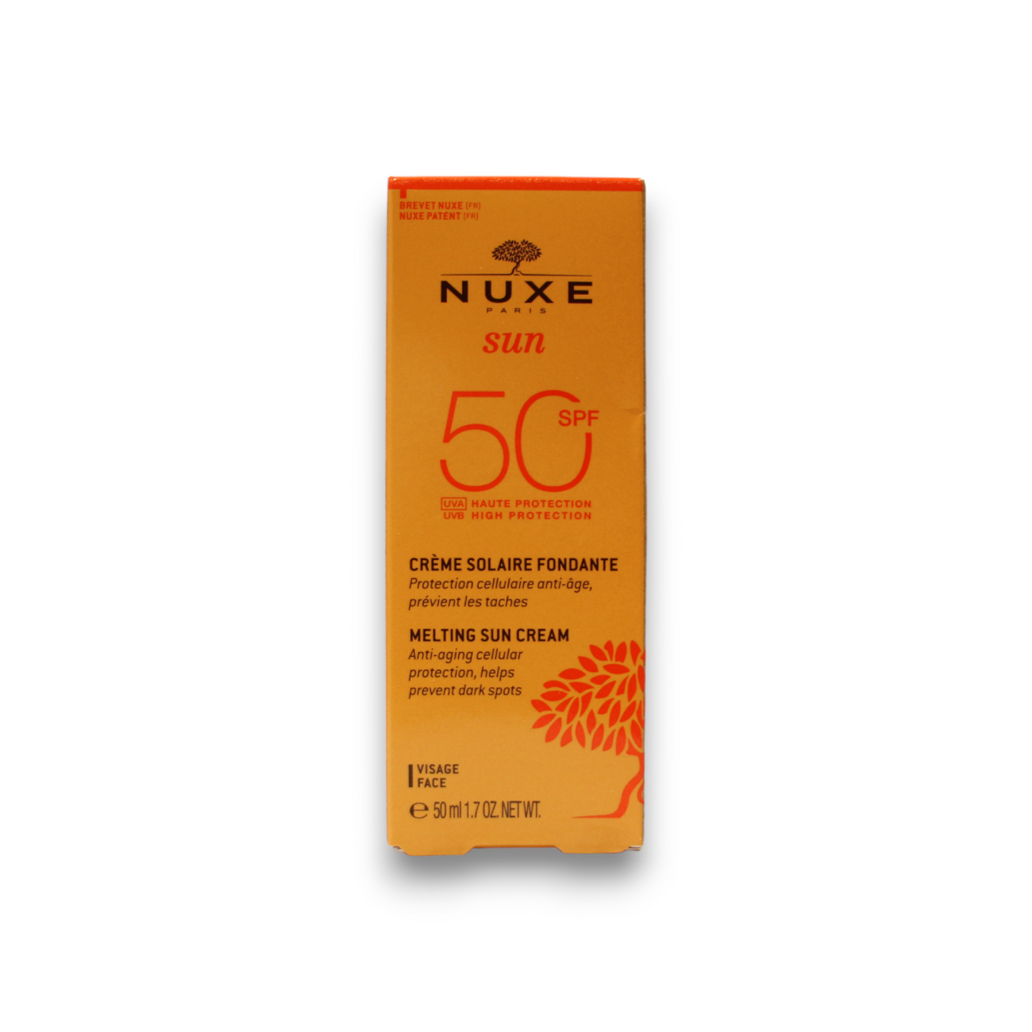 Nuxe, Sun, UV Protection, Sunscreen Cream, For Face, SPF 50, 50 ml - view 2