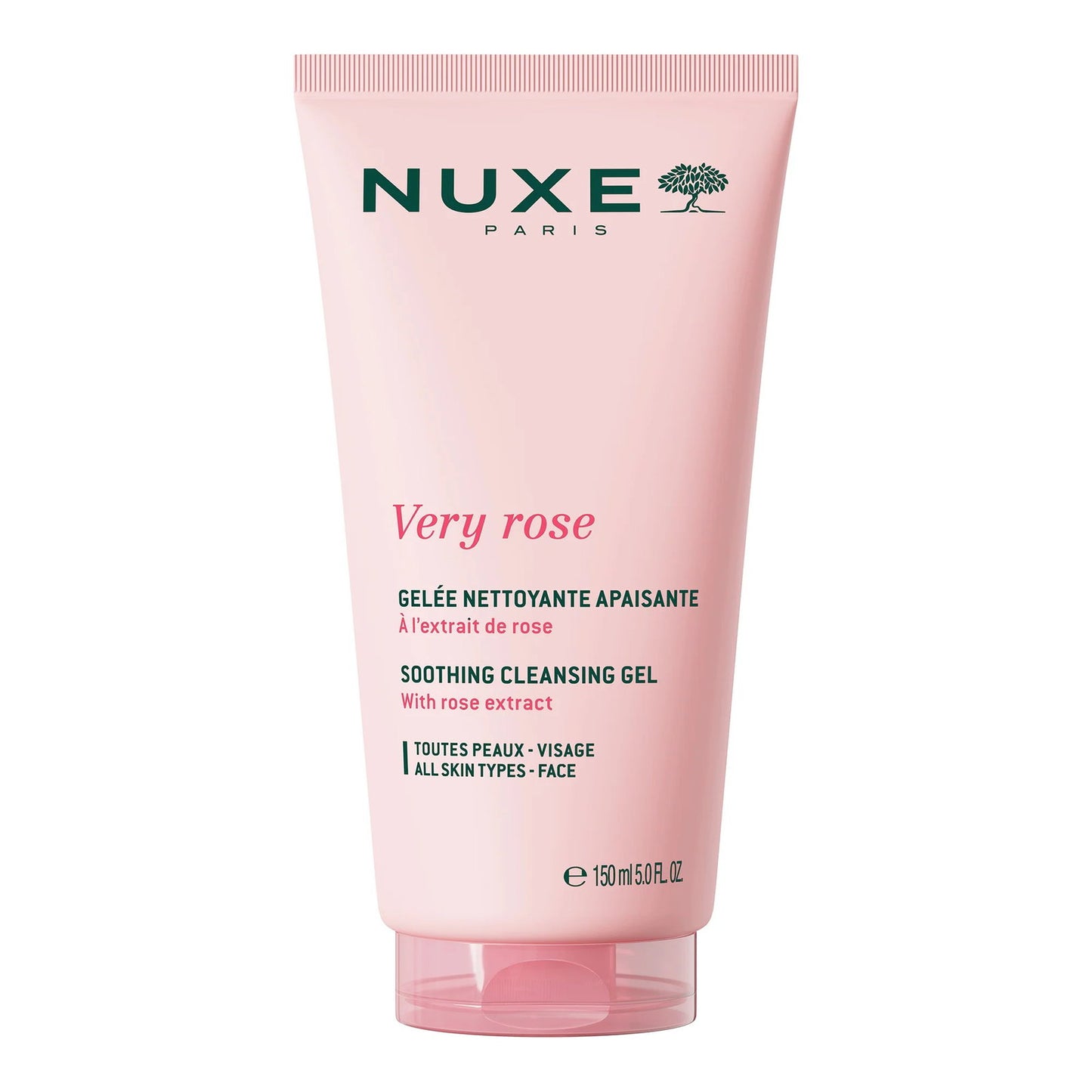 Nuxe, Very Rose, Cleansing & Soothing, Cleansing Gel, For Face, 150 ml