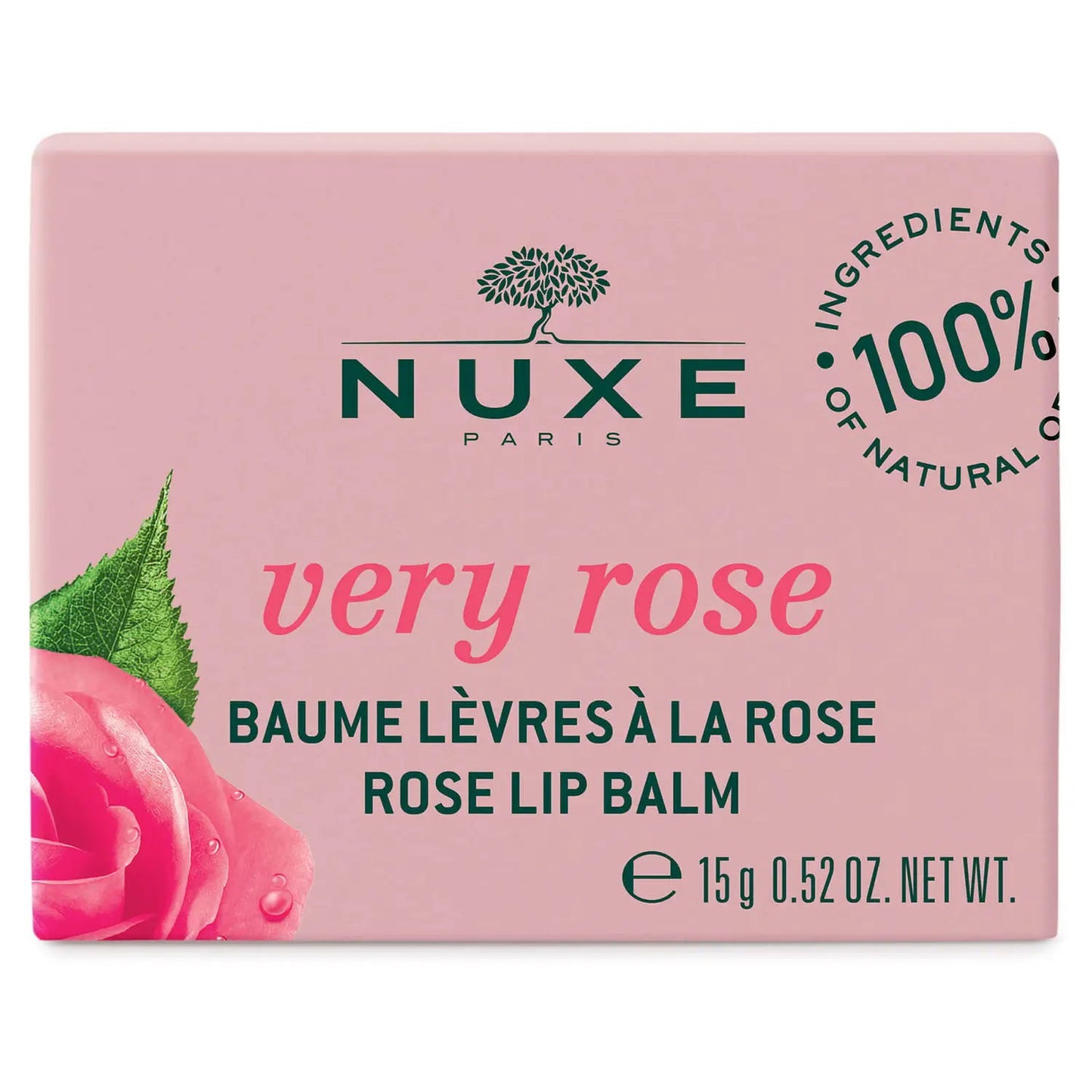 Nuxe, Very Rose, Lip Balm, 15 g