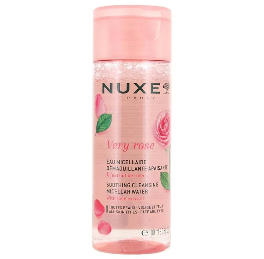 Nuxe, Very Rose, Soothing & Cleansing, Micellar Water, For Sensitive Skin, 100 ml