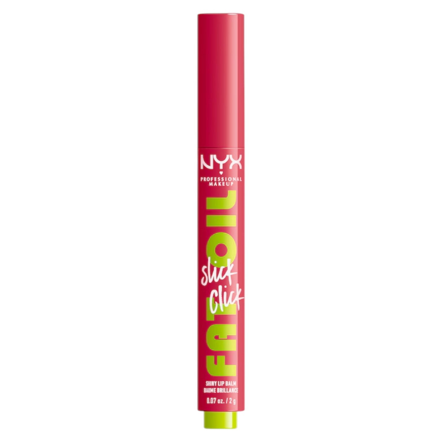 Nyx, Fat Oil Slick Click, High-shine, Lip Balm, 10, Double Tap, 2 g