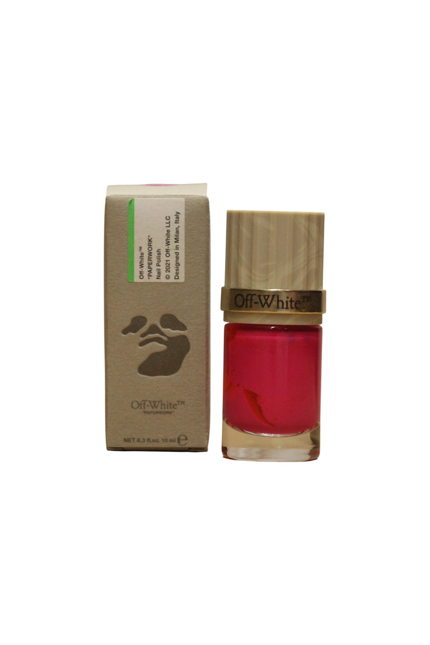 Off-White, Paperwork, Nail Polish, Pink, 10 ml