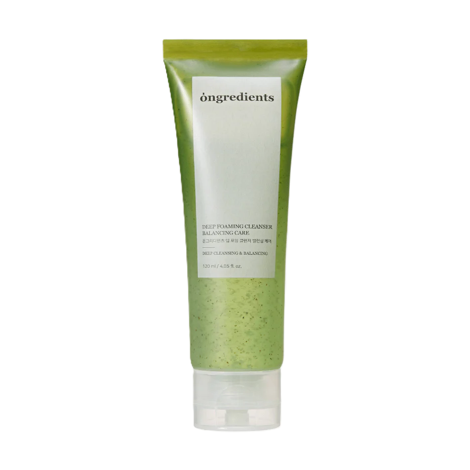 Ongredients, Deep Foaming Cleanser, Cleansing & Purifying, Cleansing Foam, 120 ml